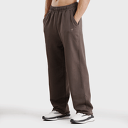 Tf-Stone Brown Heavy GSM Terry Flow Bottoms