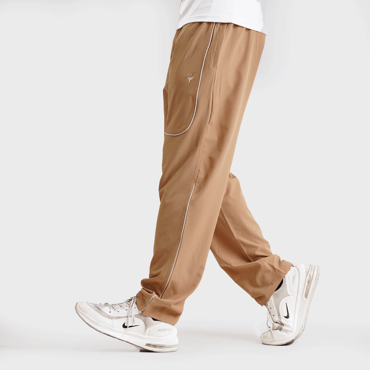 Tf-Premium Beige Cross Piping Signature Series Bottoms