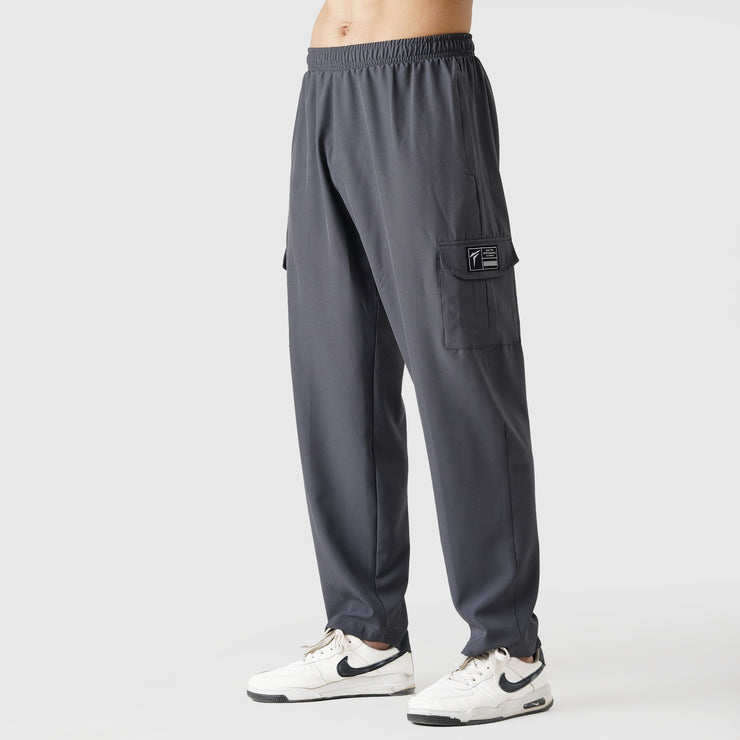 Tf-Premium Charcoal Baggy Cargo Bottoms