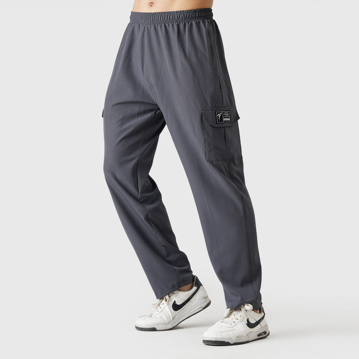 Tf-Premium Charcoal Baggy Cargo Bottoms