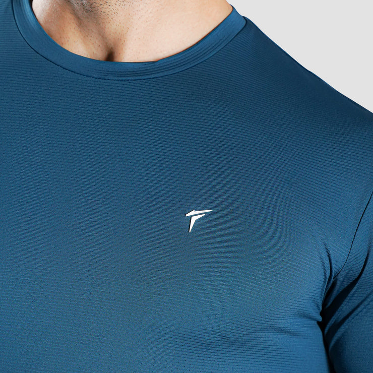 Tf-Teal Green Ultra Stretch Mesh Tee