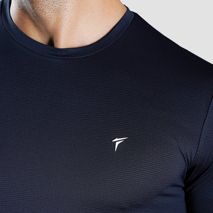 Tf-Dark Navy Ultra Stretch Mesh Tee