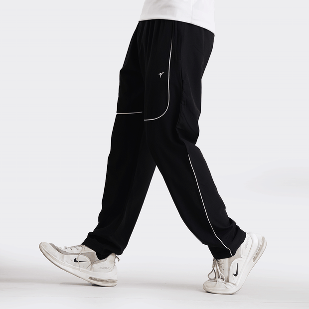 Tf-Premium Black Cross Piping Signature Series Bottoms