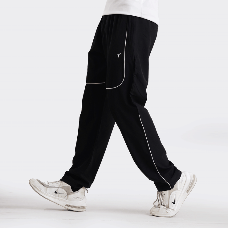 Tf-Premium Black Cross Piping Signature Series Bottoms