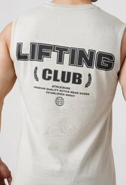 Tf-Sand Beige Lifting Club Sleeveless Top