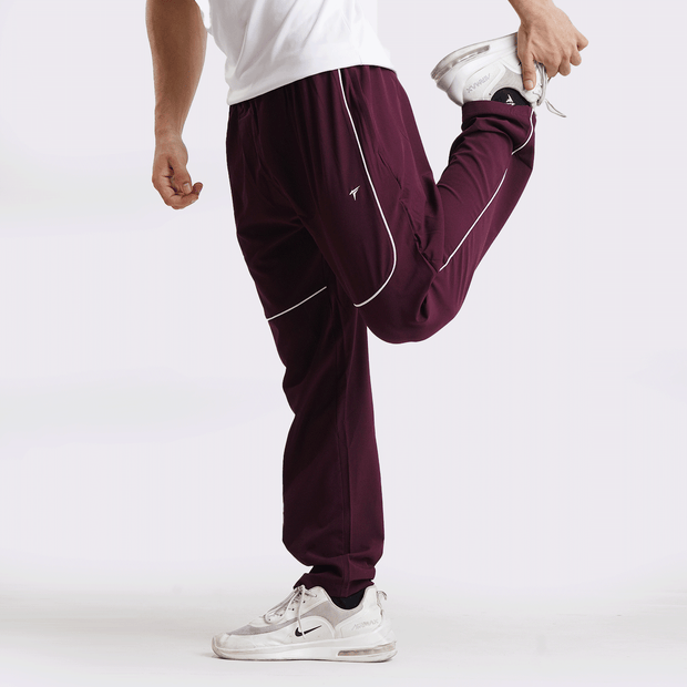Tf-Premium Maroon Cross Piping Signature Series Bottoms
