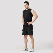 Tf-Black Lifting Club Sleeveless Top