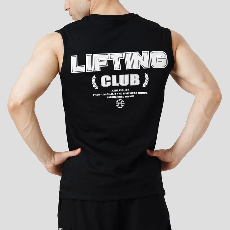 Tf-Black Lifting Club Sleeveless Top