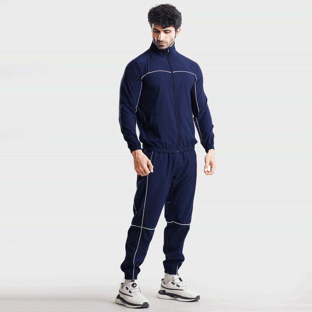 Tf-Premium Navy Running Piping Jacket V2.O