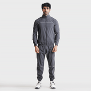 Tf-Premium Grey Running Piping Jacket V2.O
