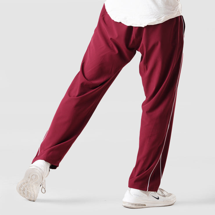 Tf-Premium Maroon Baggy Piping Bottoms