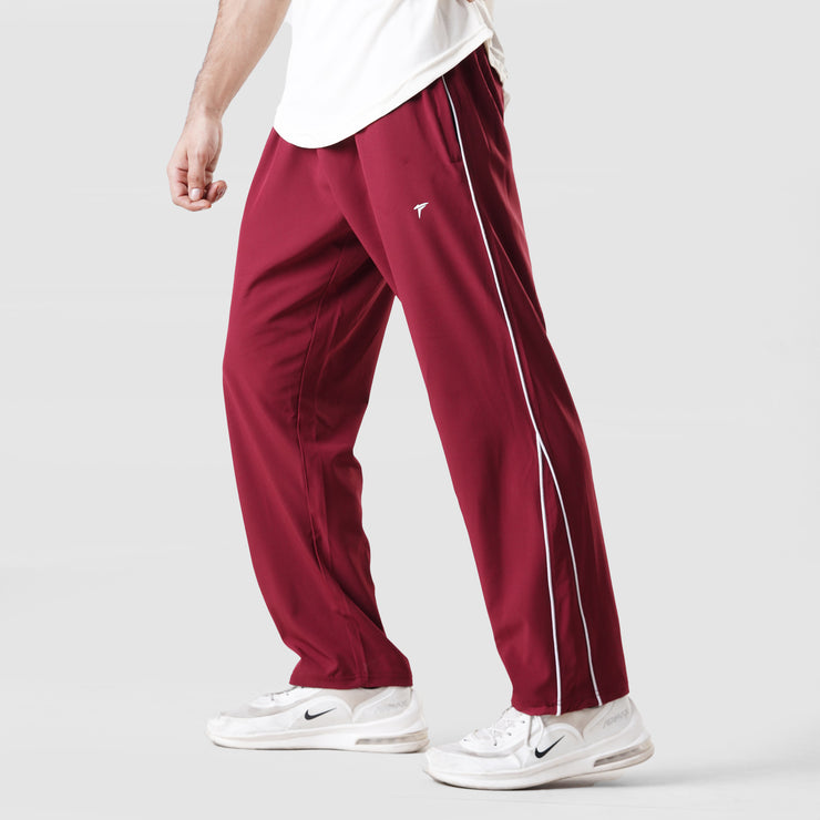Tf-Premium Maroon Baggy Piping Bottoms