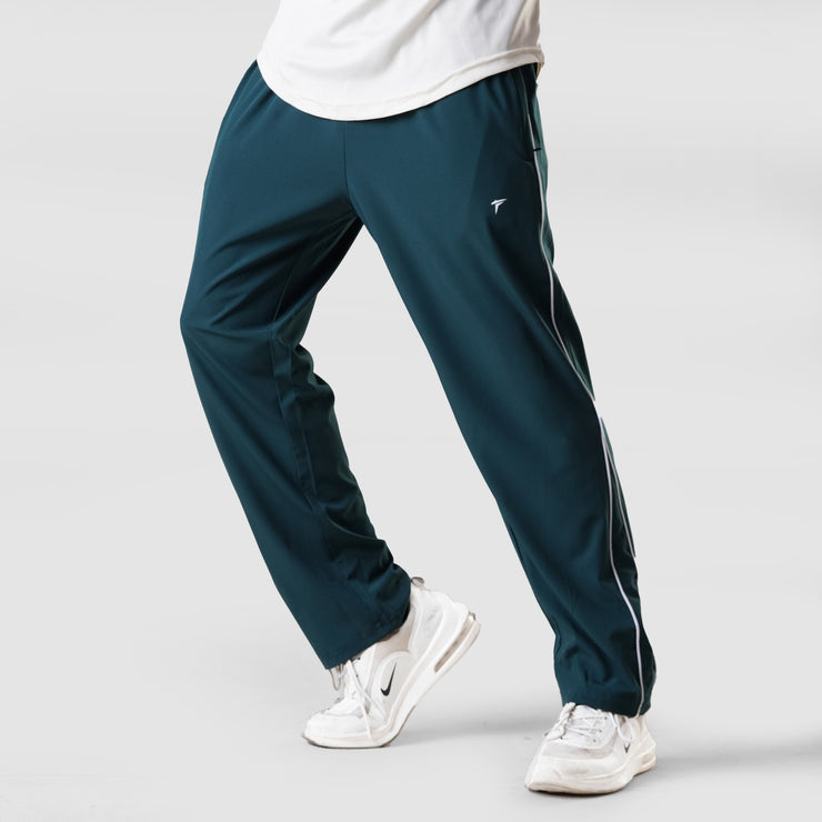 Tf-Premium Dark Green Baggy Piping Bottoms