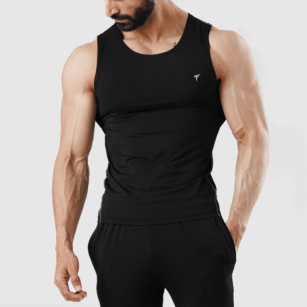 Tf-Premium Black Power Compression Tank