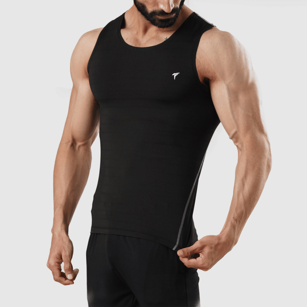 Tf-Premium Black Power Compression Tank