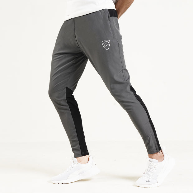 The Perfect Charcoal And Black Contrast Fitted Bottoms