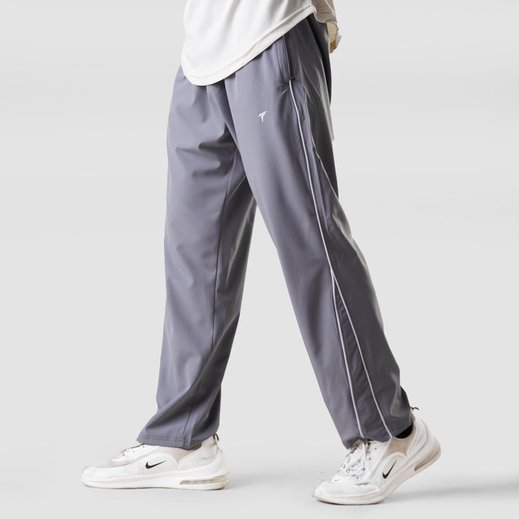 Tf-Premium Grey Baggy Piping Bottoms