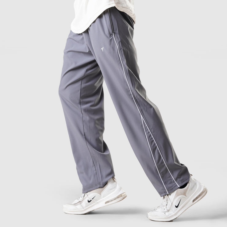 Tf-Premium Grey Baggy Piping Bottoms