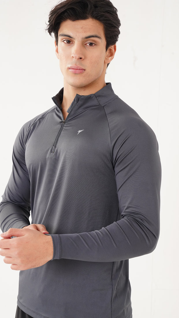 Tf-Premium Charcoal Force Zipper Top