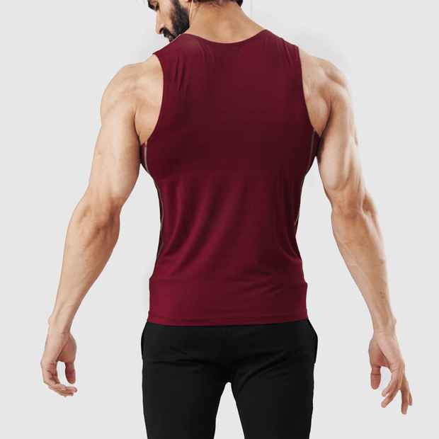 Tf-Premium Maroon Power Compression Tank