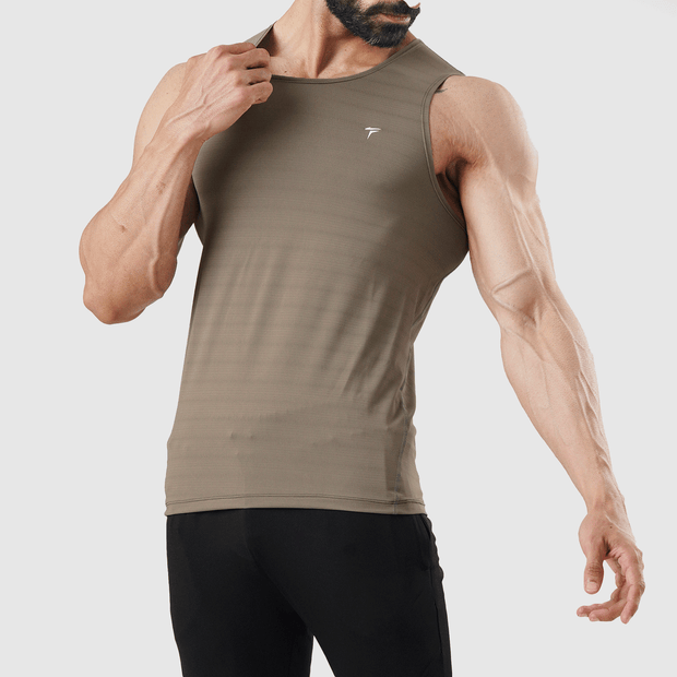 Tf-Premium Khaki Power Compression Tank