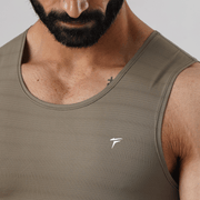 Tf-Premium Khaki Power Compression Tank