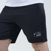 Tf-All Black Micro Interlock Training Shorts