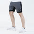 Tf-Grey/Black Micro Interlock Training Shorts