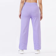 Tf-Light Purple High Waisted Straight Women Bottoms