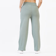 Tf-Teal High Waisted Straight Women Bottoms