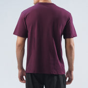 Tf-Maroon Oversize Tee