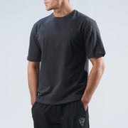 Tf-Charcoal Oversize Premium Lycra Tee