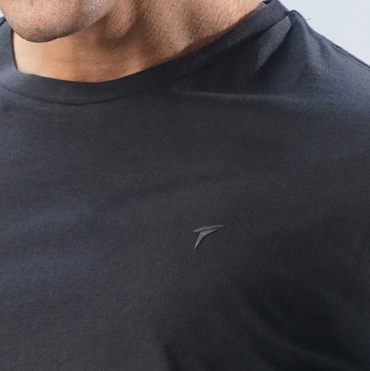 Tf-Charcoal Oversize Premium Lycra Tee