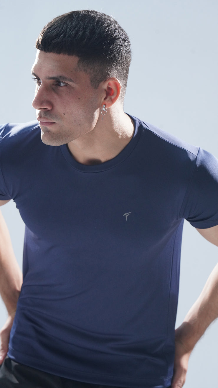 Tf-Navy Performance Running Tee