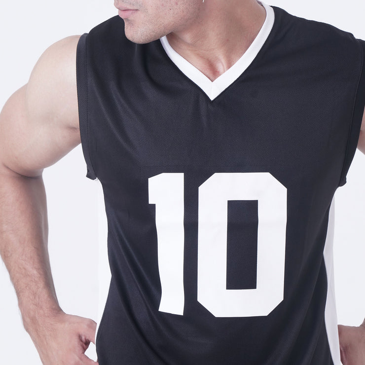 Tf-Black Jersey Tank top