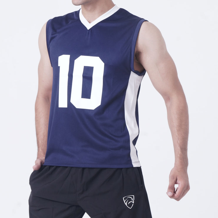 Tf-Navy Jersey Tank top