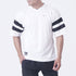 Tf-White OverSize Mesh Athlete Tee