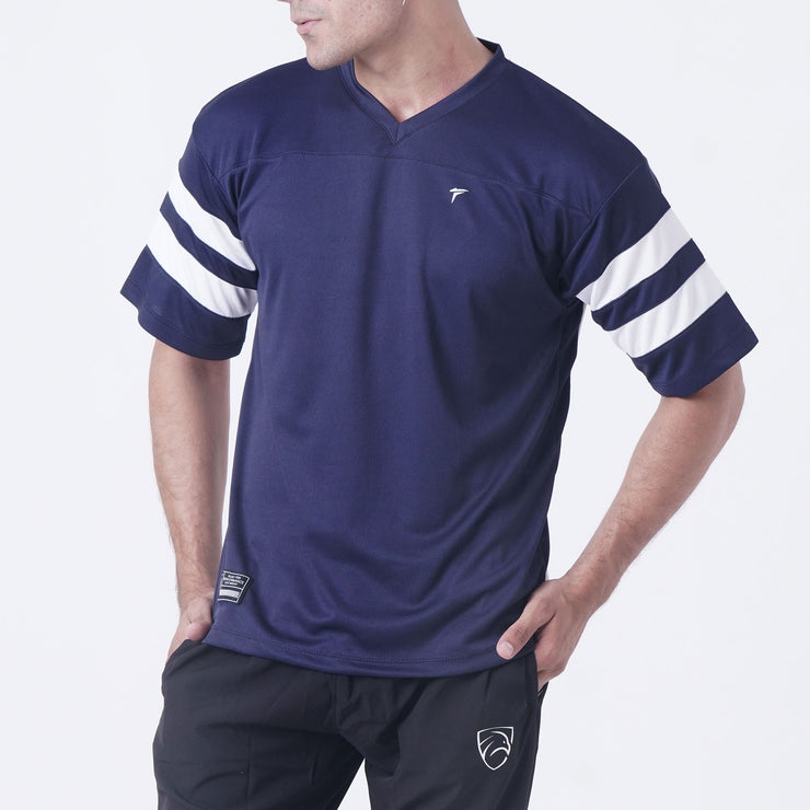 Tf-Navy OverSize Mesh Athlete Tee