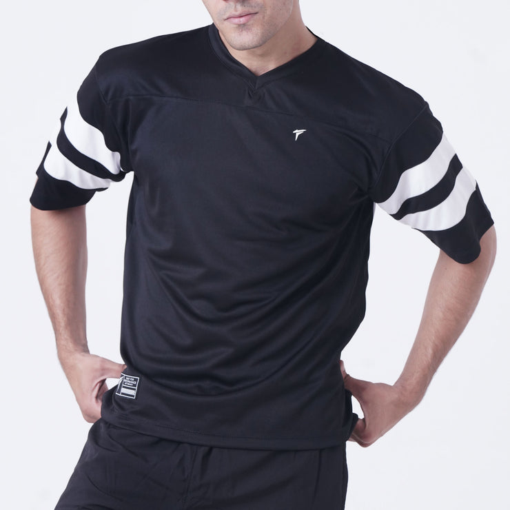 Tf-Black OverSize Mesh Athlete Tee