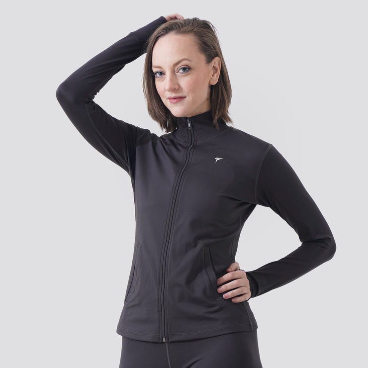 Tf-Charcoal Velocity Women Jacket