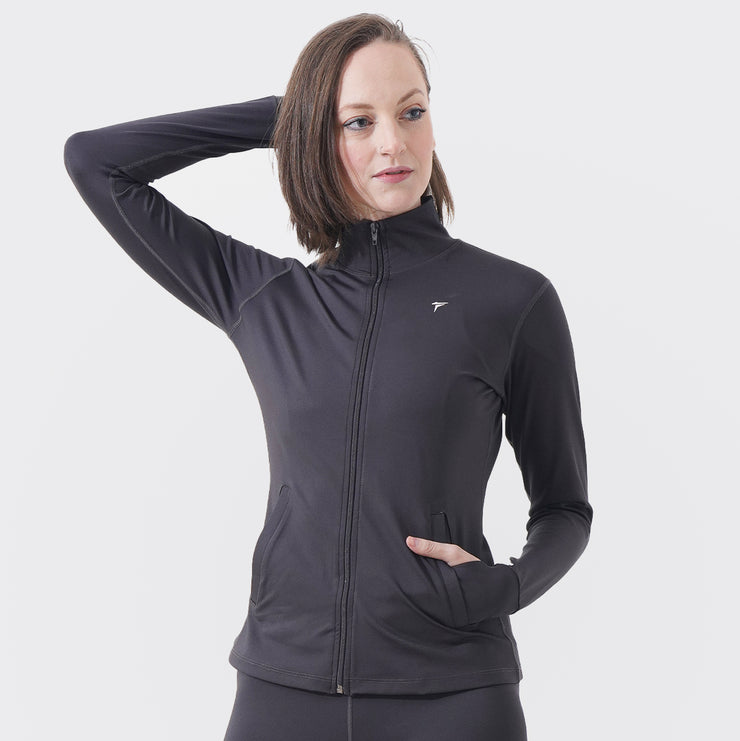 Tf-Charcoal Velocity Women Jacket