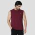 Tf-Premium Maroon Wide Shoulder Lycra Tank