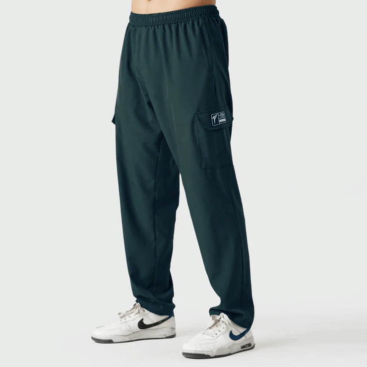 Tf-Premium Dark Green Baggy Cargo Bottoms