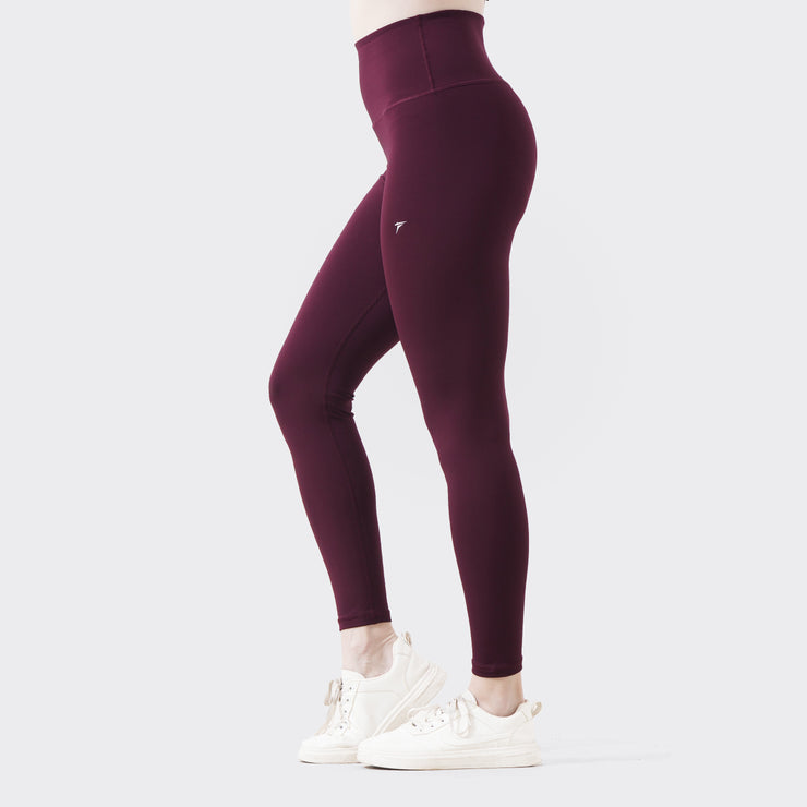 Tf-Maroon Velocity Power Leggings