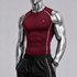 Tf-Premium Maroon Apex Sleeveless Compression Top