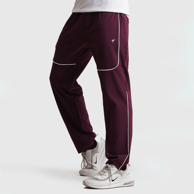 Tf-Premium Maroon Cross Piping Signature Series Bottoms