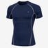 Tf-Ultimate Navy Air Mesh Texture Compression Tee
