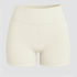 Tf-Premium Off White Women Biker Shorts