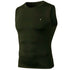 Tf-Olive Sleeveless Compression Top