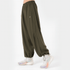 Tf-Premium Olive Baggy Flow Training Women Bottoms